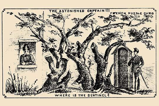 Hidden Native American Sentinel Poster Print by Theo Leonhardt & Son