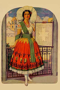 Hispanic lace design poster print featuring intricate craftsmanship.