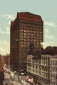 Vintage art print of Masonic Temple in Chicago, available in multiple sizes.