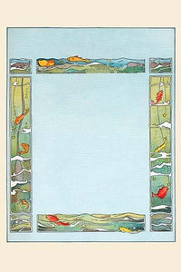 Three Little People Voyage to Dreamland poster print by Eugene Field.