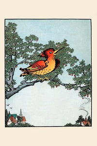 A Bird in a Tree That Can Only Fiddle-Dee-Dee poster print by Eugene Field.