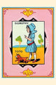 The Wizard of Oz 1921 Board Game Instruction Manual Back Cover Poster Print by John R. Neill