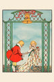 Two Children Pretend to Court One Another Poster Print by Eugene Field