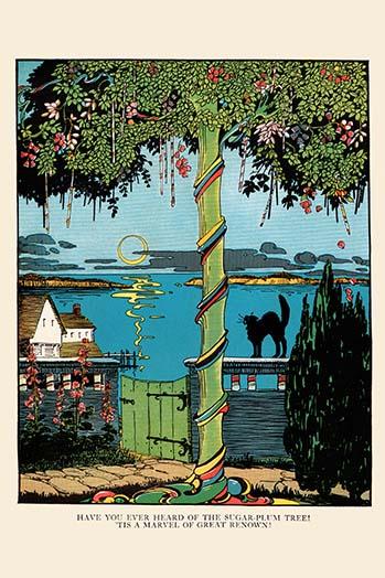 A Great Children's Tale Illustrated in a Bedtime Lullaby Poster Print