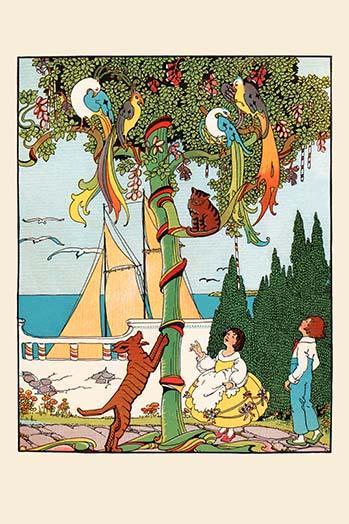 Bedtime Lullaby Children's Tale Poster Print by Eugene Field.