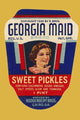 Original Pickle Jar Label Poster Print on premium paper.