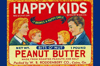 Original Peanut Butter Jar Label Poster Print
