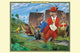 Bark Heard Round the World Poster Print by Richard Kelly featuring animals uniting to teach about saving the planet.