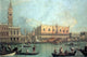 Palazzo Ducale Poster Print by Canaletto, vintage art reproduction
