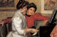 Two Grown Women Seated at the Piano poster print by Renoir.