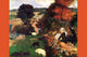 Breton Shepherds Watch Over Flock Poster Print by Paul Gauguin