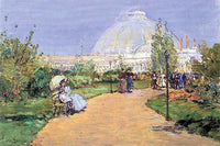 House of Gardens Poster Print by Frederick Childe Hassam