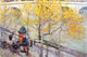 Royal Bridge in Autumn, Paris Poster Print by Frederick Childe Hassam.