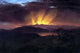 Crepuscular Rays Poster Print by Frederic Edwin Church - Sunlight streaming through clouds