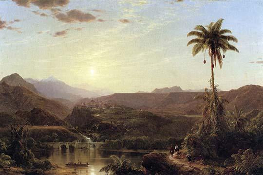 Cordillera Mountain Range Poster Print by Frederic Edwin Church