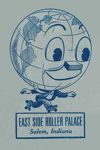 East Side Roller Palace Vintage Sticker Poster Print (18x24)