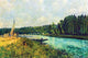 River Landscape on the Oise Art Print by Alfred Sisley