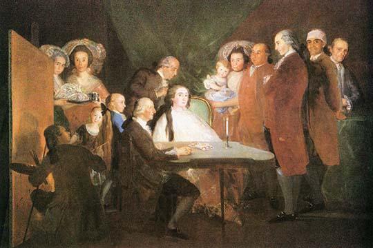 Birth of Don Luis in Spain Poster Print by Francisco Goya