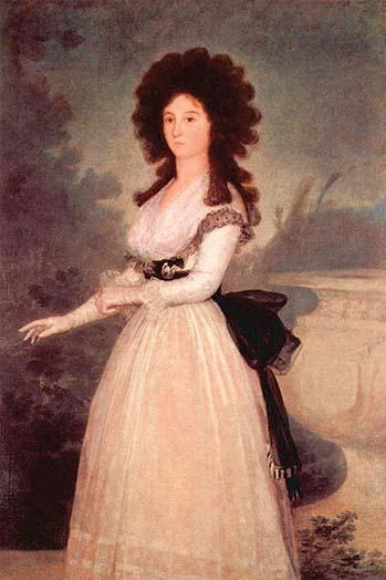 Portrait of Doña Tadea Arias de Enriquez art print by Francisco Goya on premium paper.