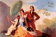 Western Faced People in Oriental Garb Poster Print by Francisco Goya
