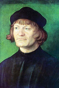 Portrait of a Clergyman Vintage Art Print by Albrecht Durer