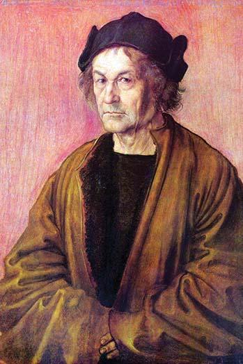 Portrait of Albrecht Durer the Elder Poster Print by Albrecht Durer
