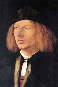 Portrait of Burkard von Speyer Art Print by Albrecht Durer