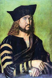 Portrait of Friedrich des Weisen fine art print by Albrecht Durer