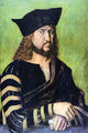 Portrait of Friedrich des Weisen fine art print by Albrecht Durer