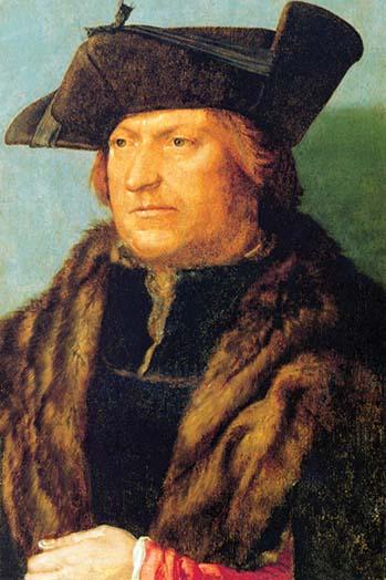 Portrait of Rodrigo de Almada Art Print by Albrecht Durer