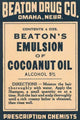 1920's Pharmacy Bottle Label Vintage Poster Print