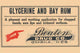 1920's Pharmacy Bottle Label Poster Print showcasing vintage design