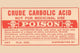 1920's Pharmacy Bottle Label Poster Print featuring vintage design