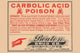 1920s vintage pharmacy bottle label poster print