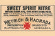1920's Pharmacy Bottle Label Poster Print showcasing vintage apothecary design.