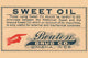 1920's Pharmacy Bottle Label Poster Print featuring vintage design.