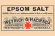 1920s Pharmacy Bottle Label Poster Print showcasing vintage quack cure art