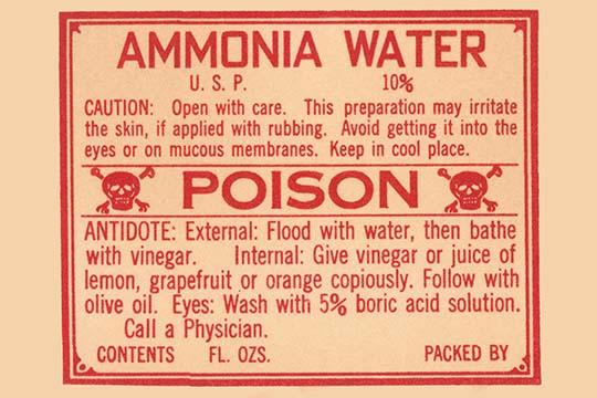 1920s Pharmacy Bottle Label Poster Print featuring vintage quack cures.