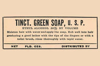 1920's Quack Cure Pharmacy Bottle Label Poster Print