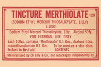 1920's Pharmacy Bottle Label Poster Print showcasing vintage design