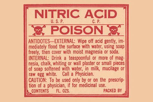 1920s vintage pharmacy bottle label poster print