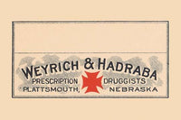1920's Pharmacy Bottle Label Poster Print showcasing vintage quack cures