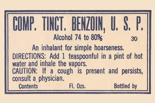 1920's Pharmacy Bottle Label Poster Print showcasing vintage quack cures.