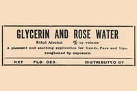 1920's Pharmacy Bottle Label Vintage Poster Print