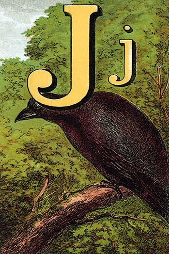 Illustrated Letter from The Nursery Alphabet Poster Print by Edmund Evans