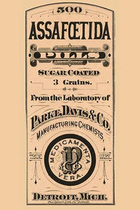 Vintage Sugar Coated Medication Poster Print showcasing early pharmaceutical advertising.