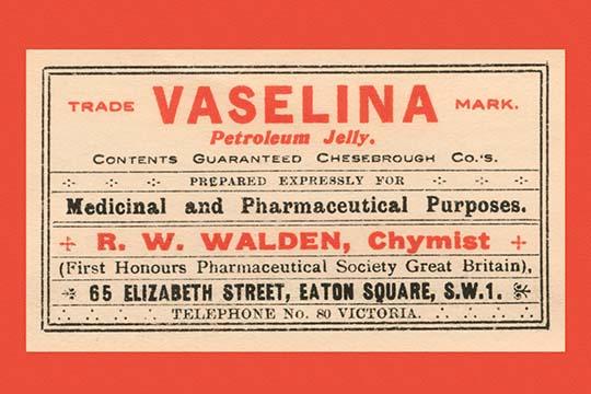 Vintage Dermatological Product Label Poster Print