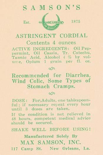 Vintage quack bottle label poster print for home decor
