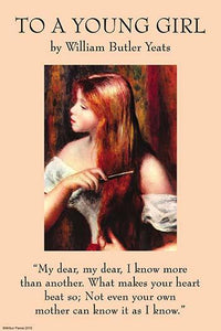 Combing Girl Poster Print by Pierre-Auguste Renoir showcasing a serene moment