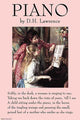 Girls at the Piano poster print illustrated by D.H. Lawrence.